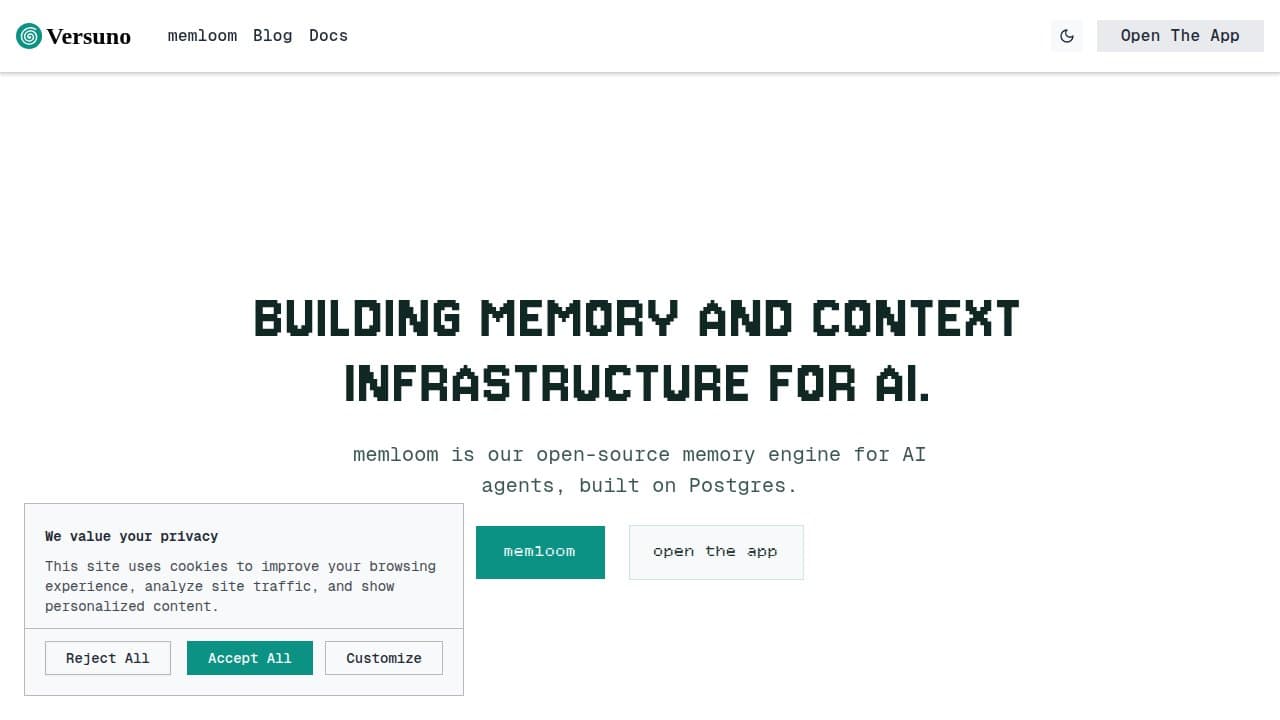 Versuno - Product screenshot