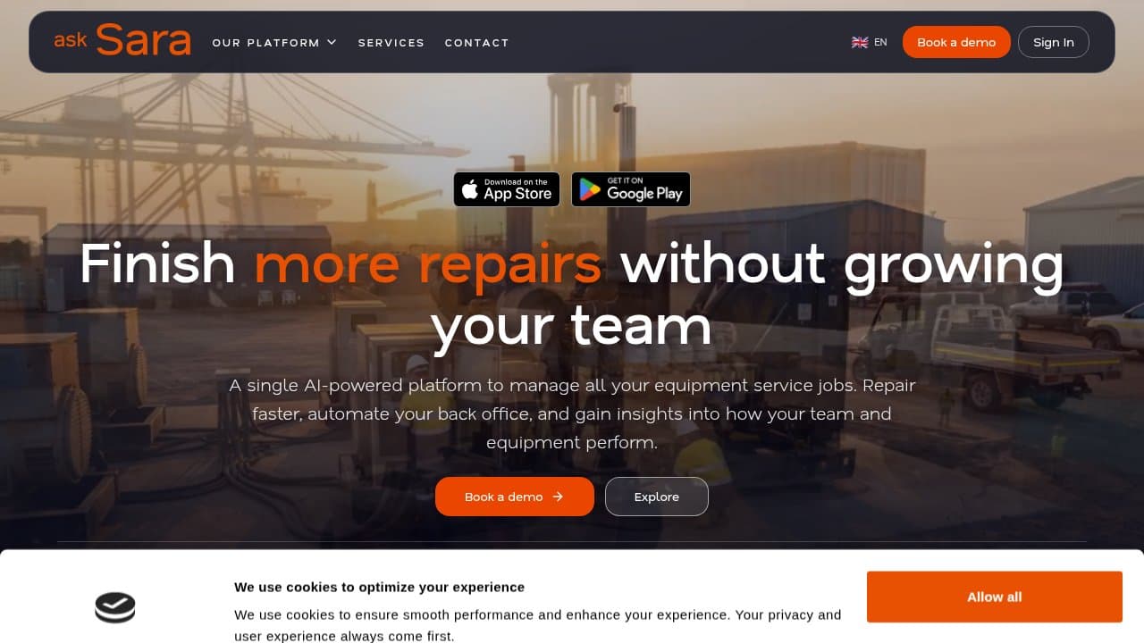 askSara - Product screenshot
