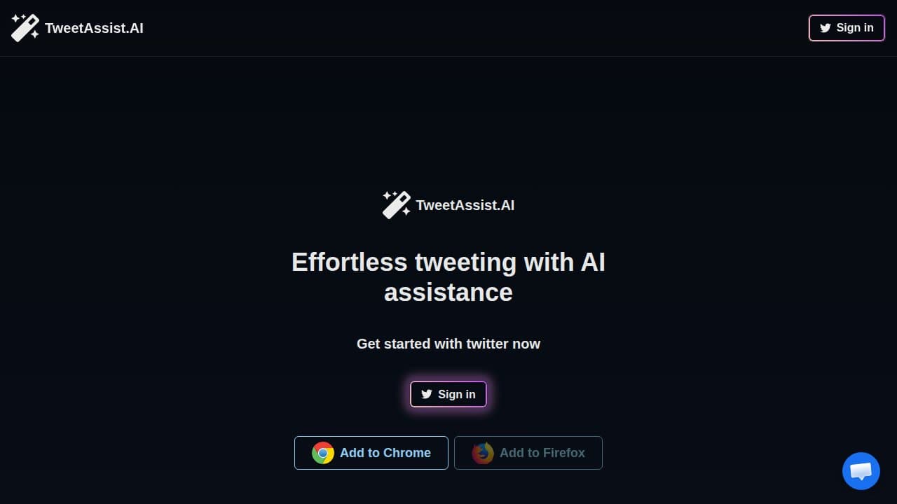 Tweet Assist - Product screenshot