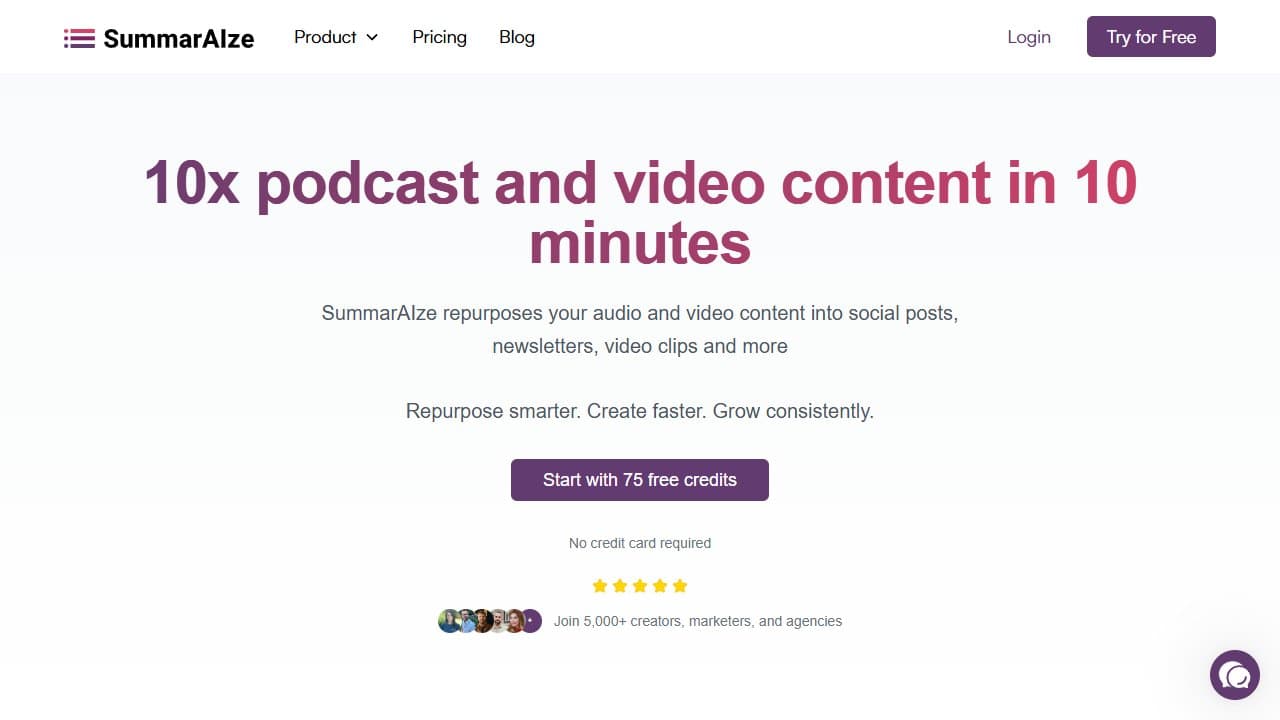 SummarAIze - Product screenshot