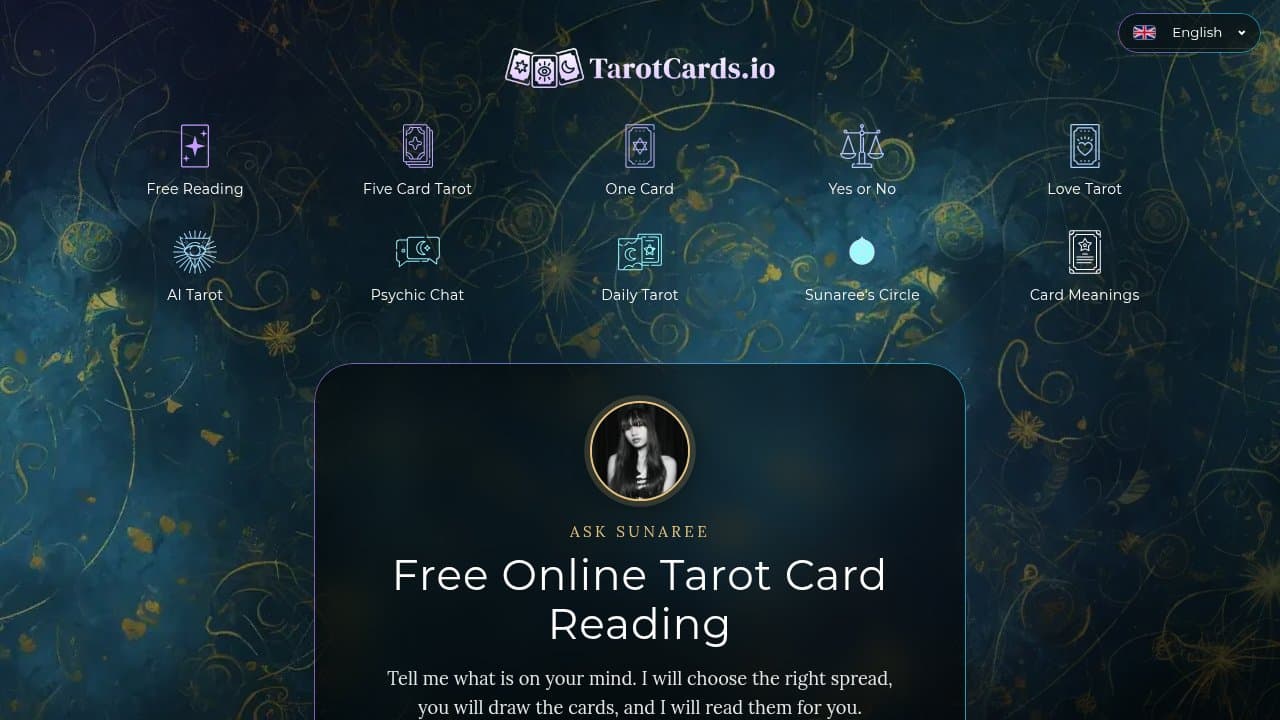 TarotCards.io - Product screenshot