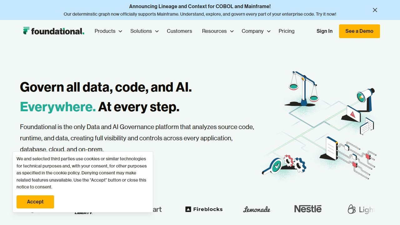 Foundational - Product screenshot