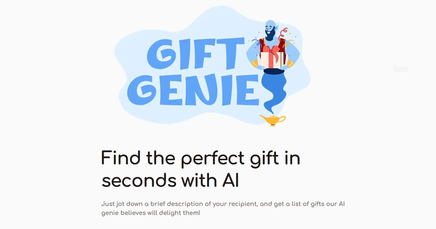 Gift Genie - Product screenshot