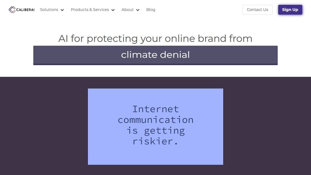 CaliberAI - Product screenshot