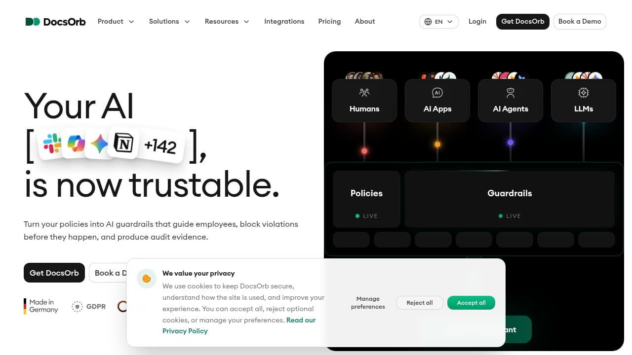 DocsOrb - Product screenshot