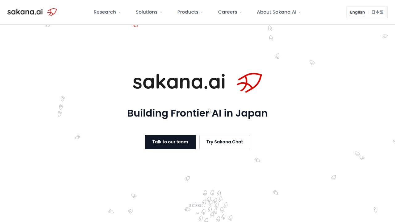 Sakana AI - Product screenshot