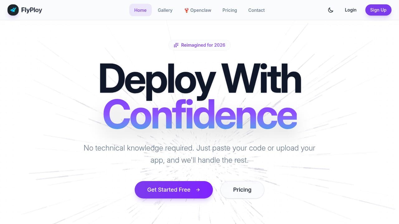 FlyPloy - Product screenshot