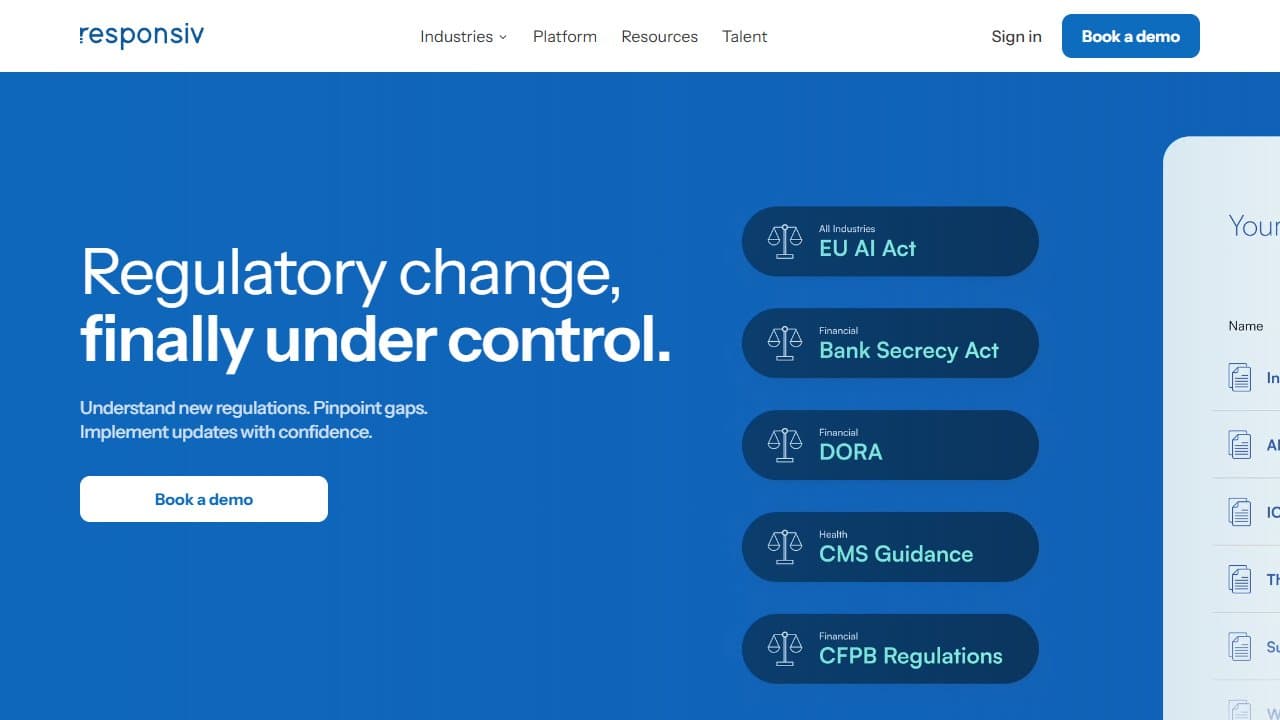 Responsiv - Product screenshot