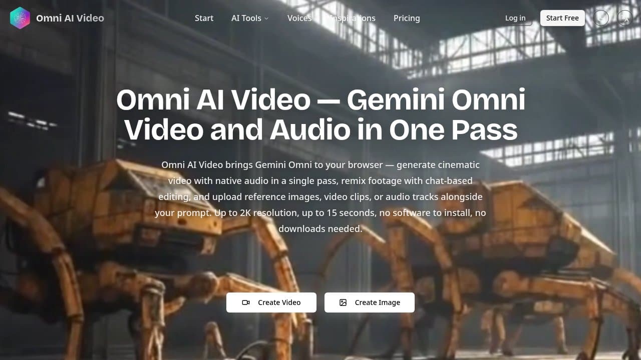 Omni AI Video - Product screenshot