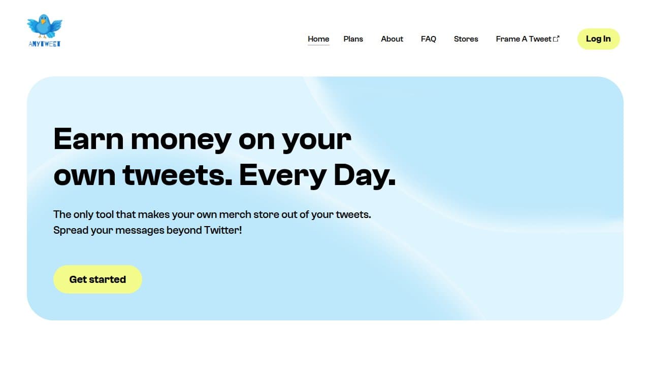 AnyTweet - Product screenshot