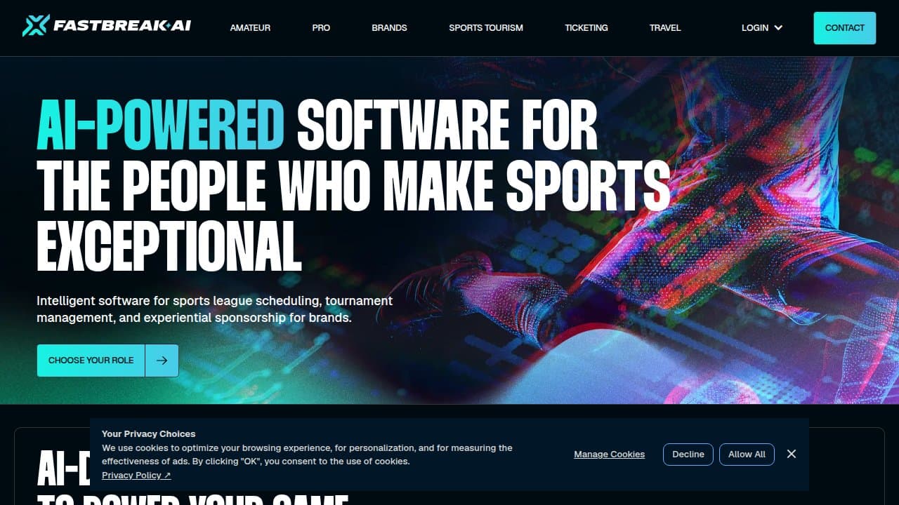 Fastbreak AI - Product screenshot