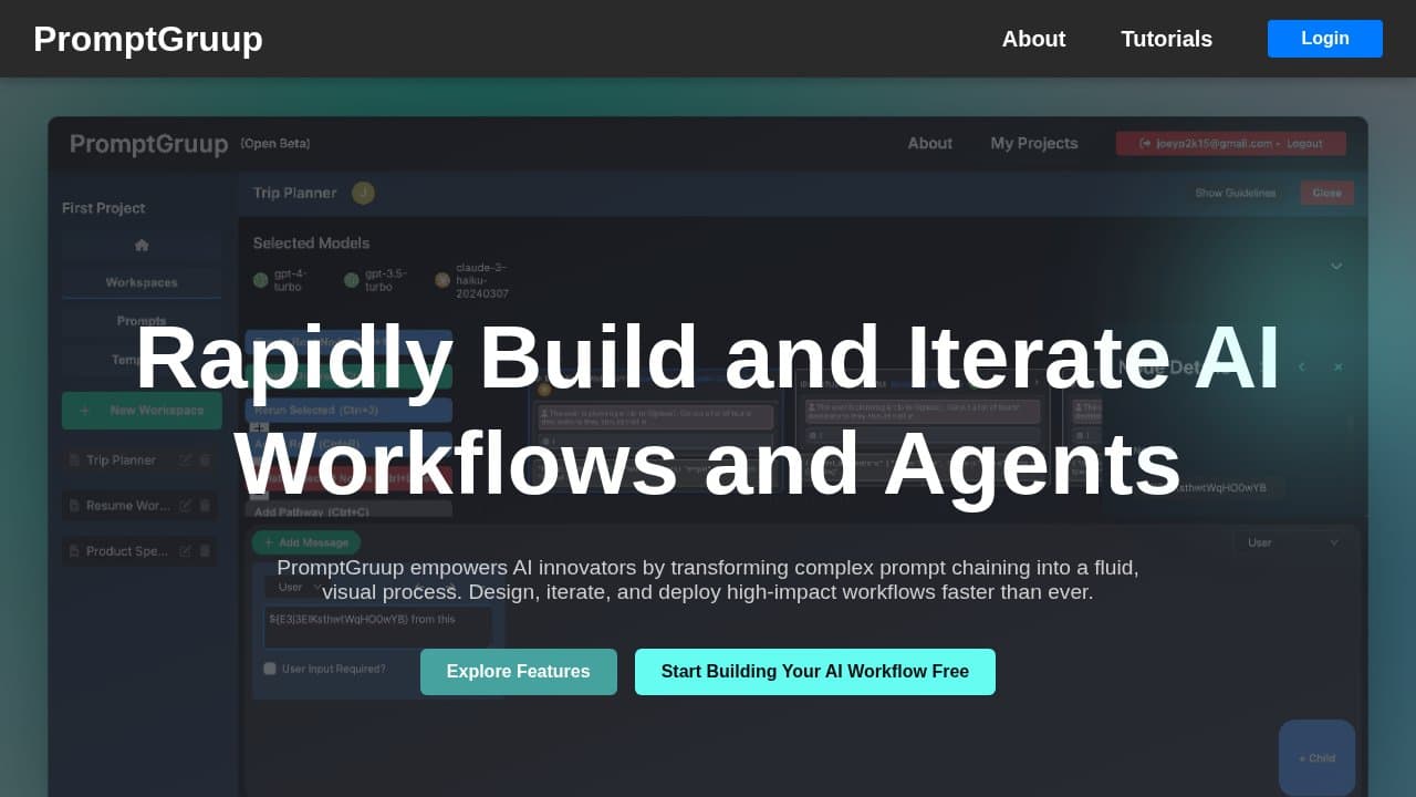 PromptGruup - Product screenshot