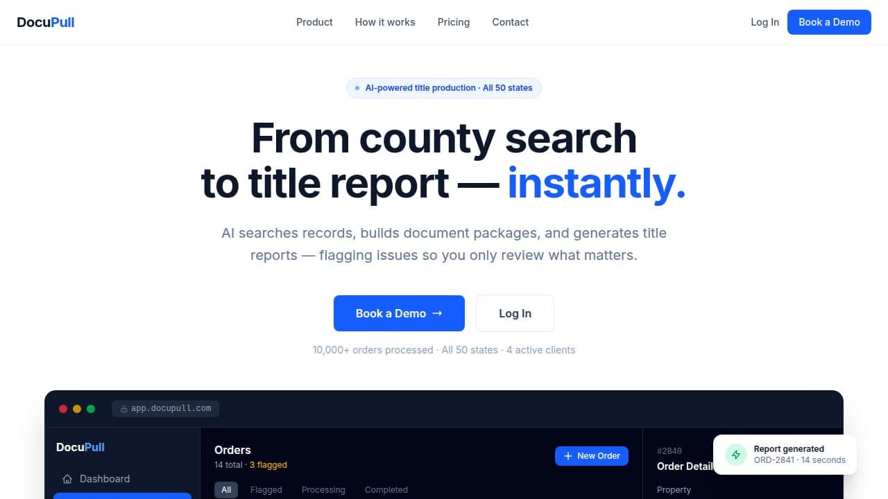 DocuPull - Product screenshot