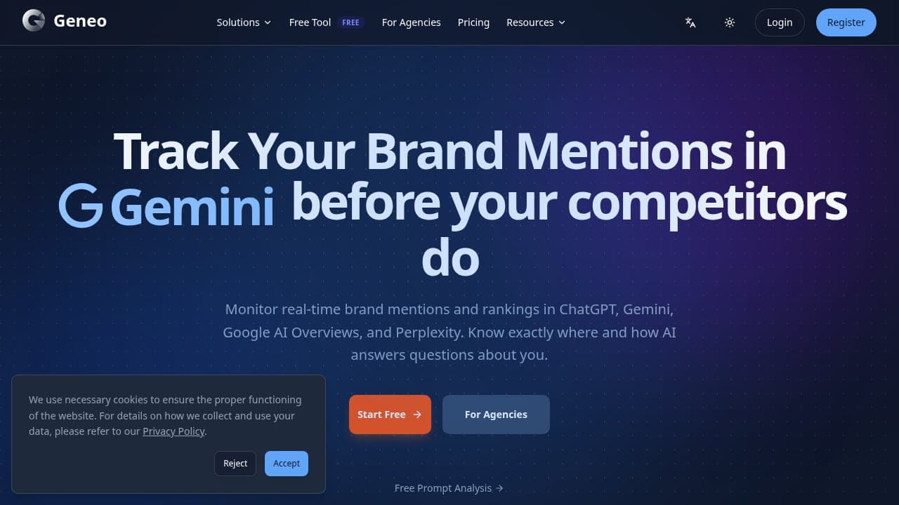 Geneo - Product screenshot
