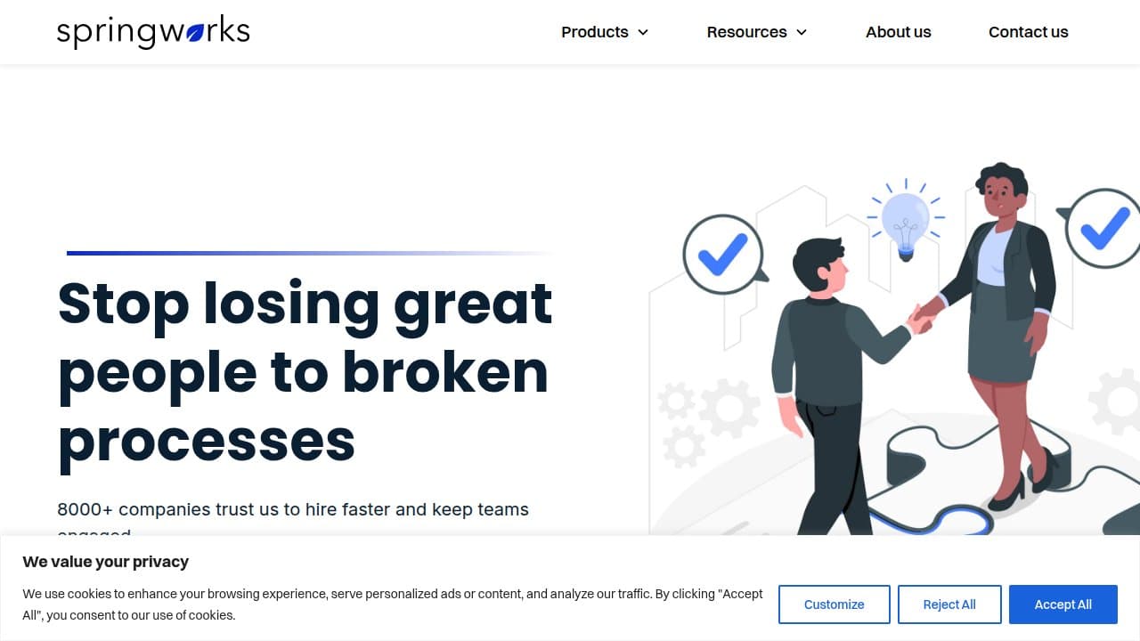 Springworks - Product screenshot