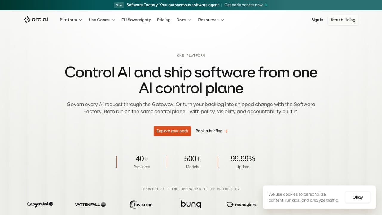 Orq.ai - Product screenshot