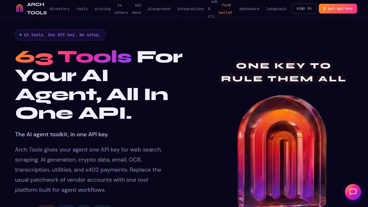 Arch Tools - Product screenshot