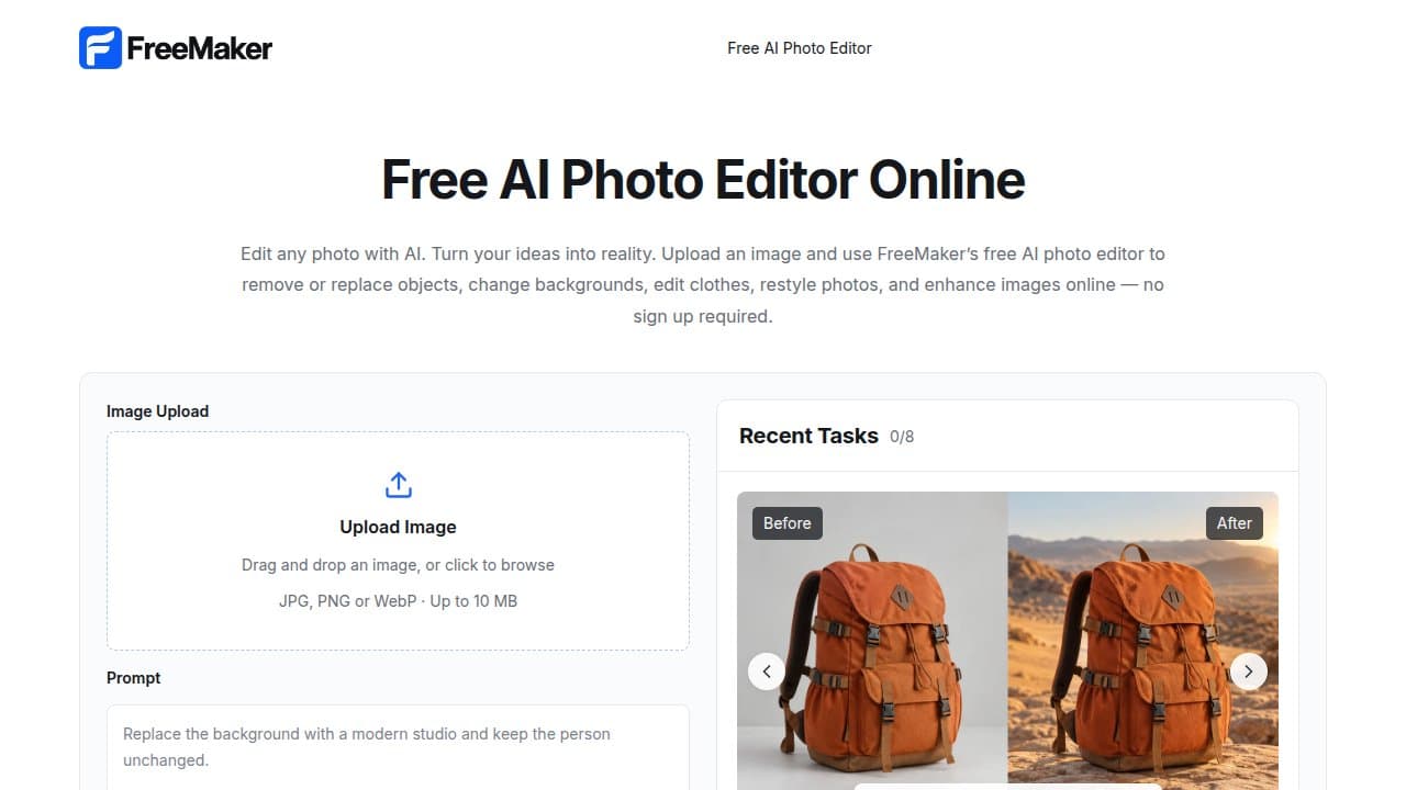 FreeMaker - Product screenshot