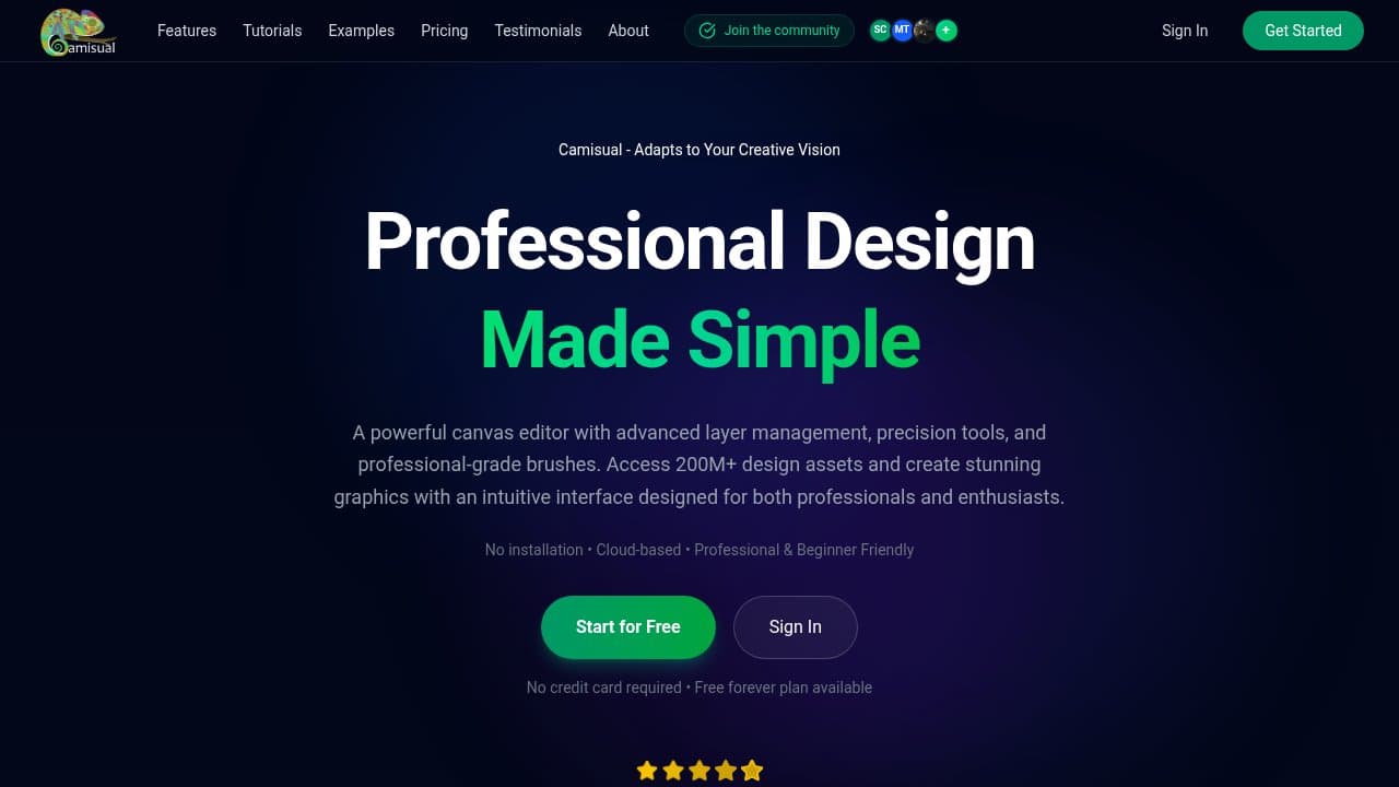 Camisual - Product screenshot