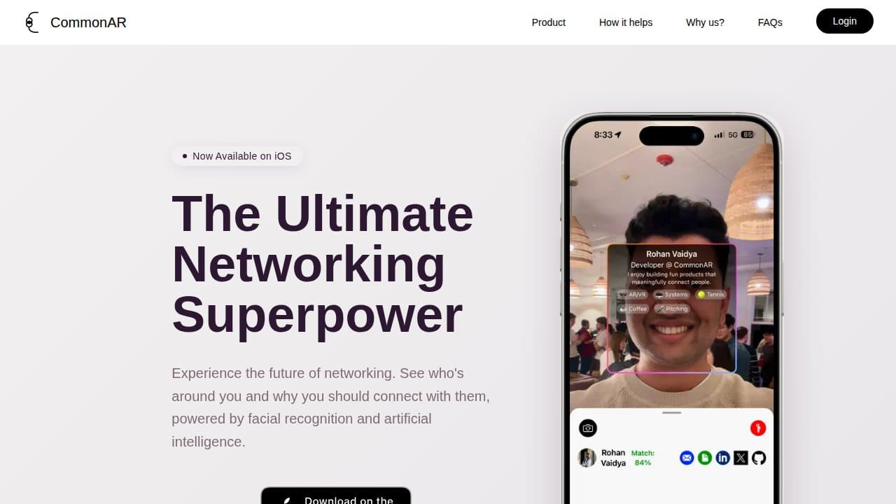CommonAR - Product screenshot