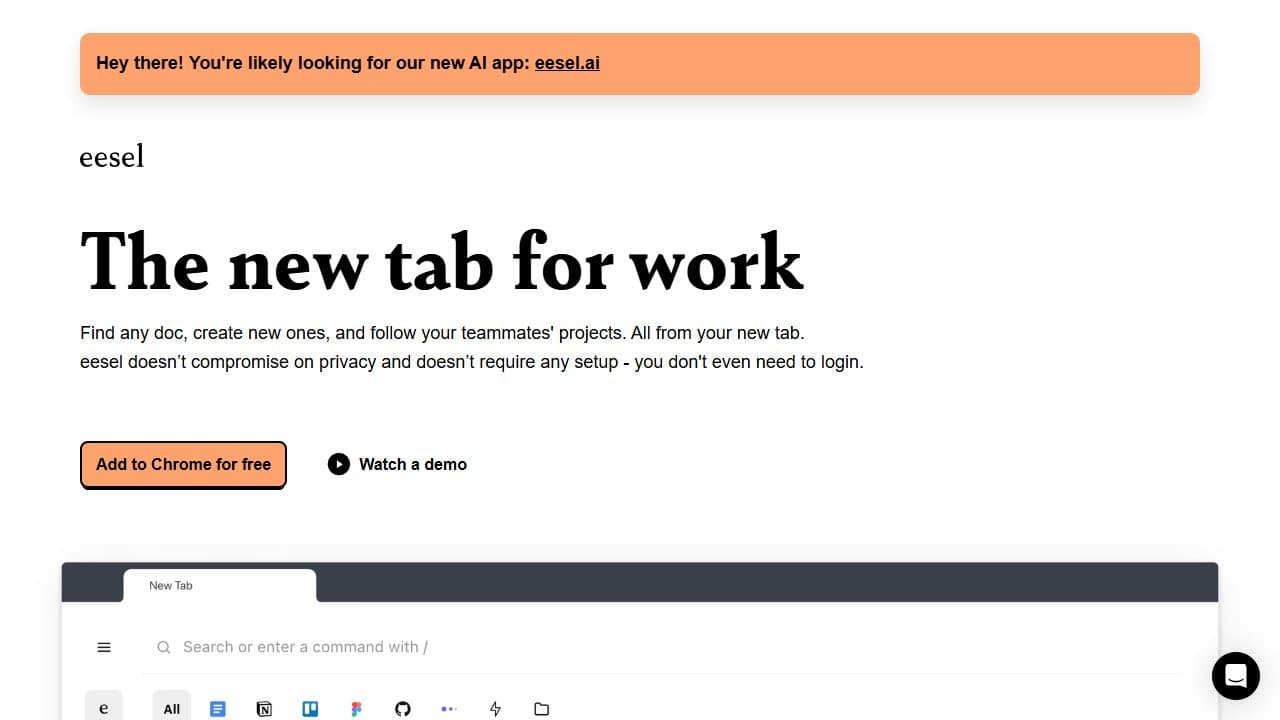 eesel - Product screenshot