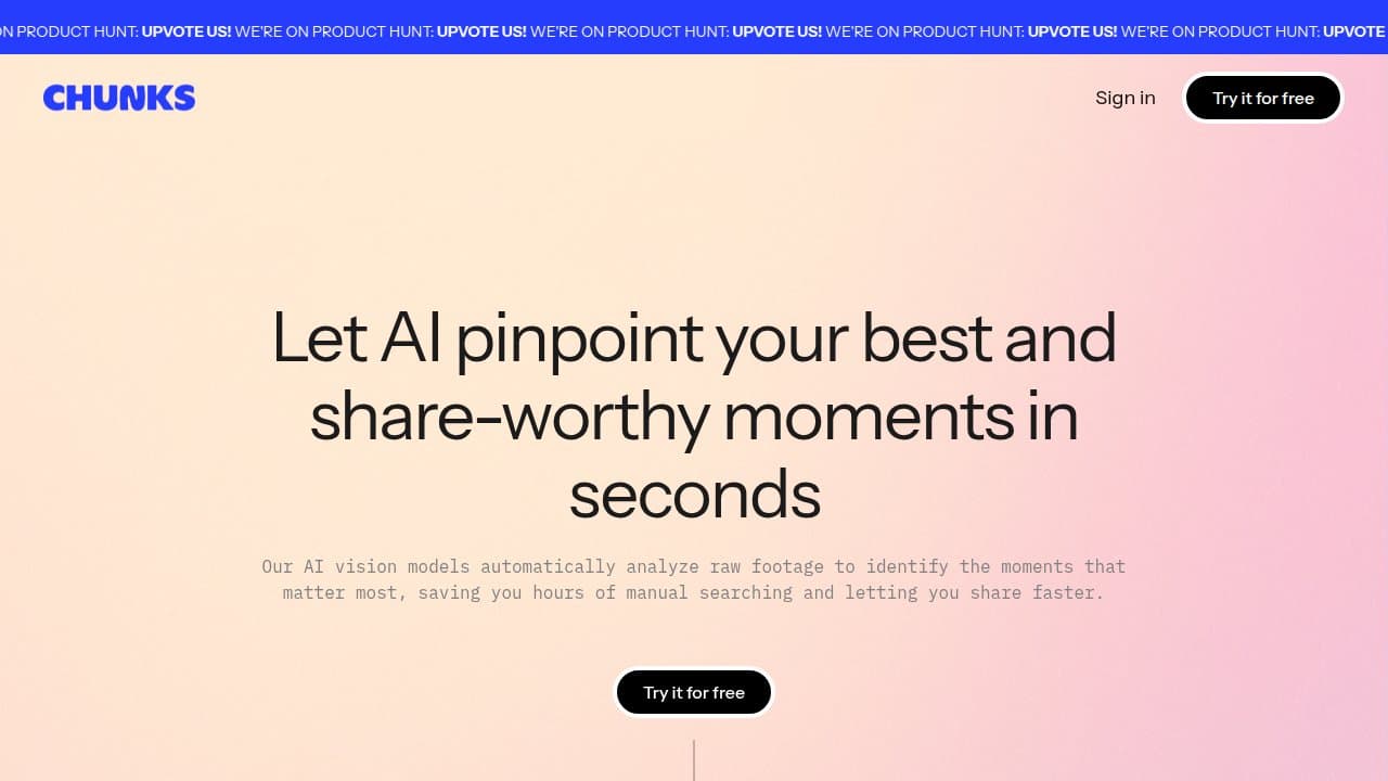 Chunks - Product screenshot