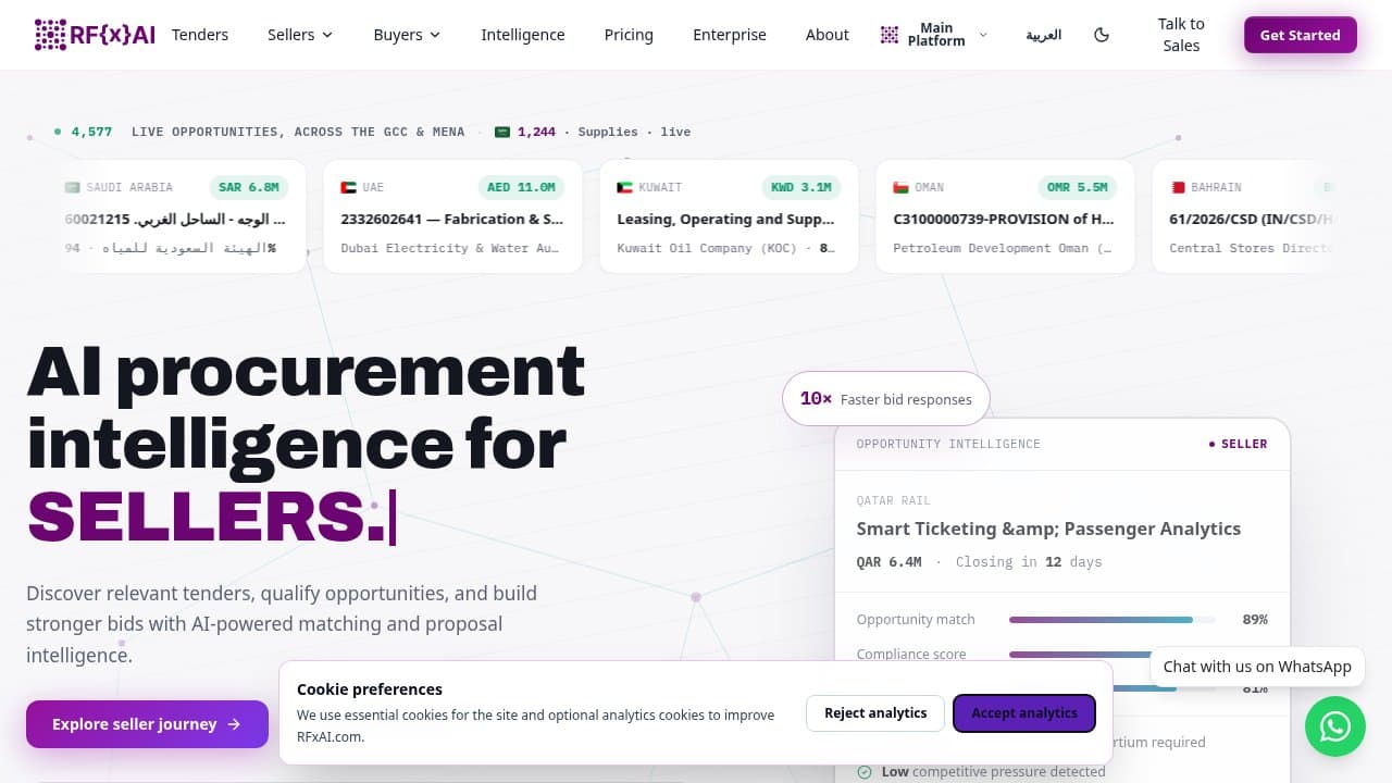 RFxAI - Product screenshot
