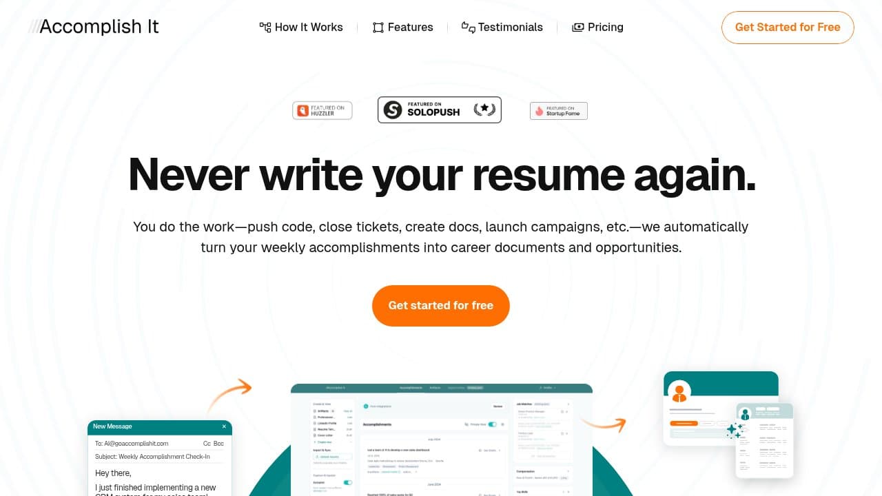 Accomplish It - Product screenshot