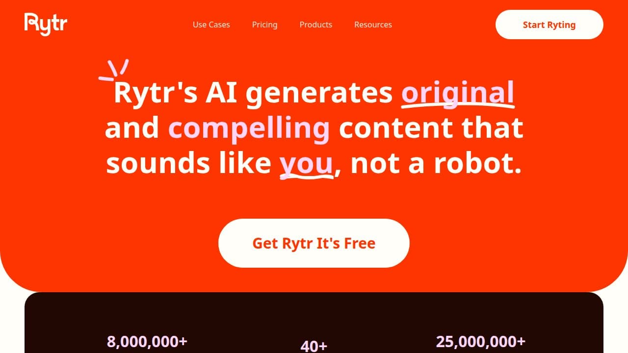 Rytr - Product screenshot