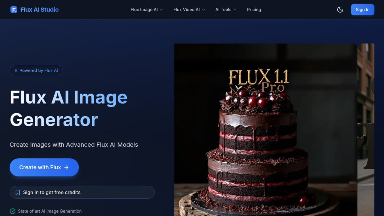 Flux AI - Product screenshot