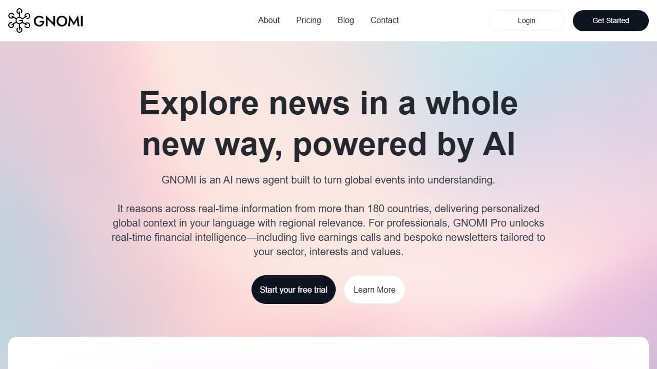 Gnomi - Product screenshot