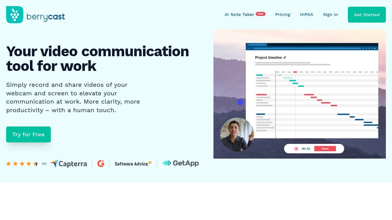 Berrycast - Product screenshot
