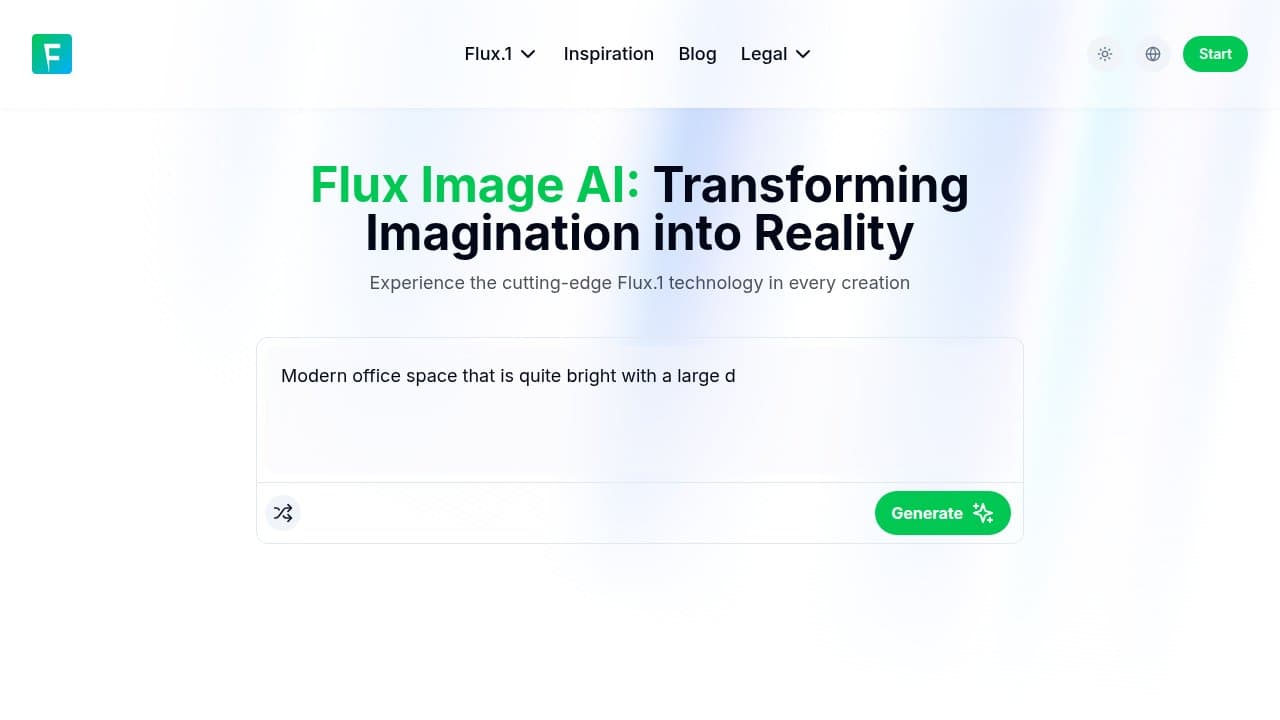 Flux Image AI - Product screenshot
