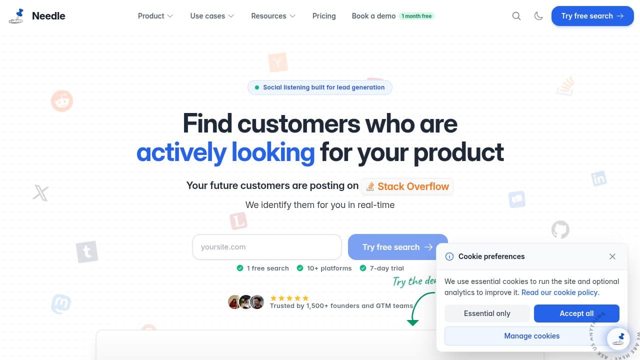 Needle - Product screenshot