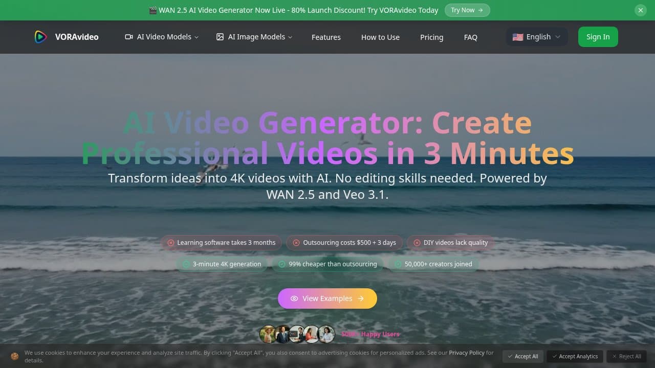 VORAvideo - Product screenshot