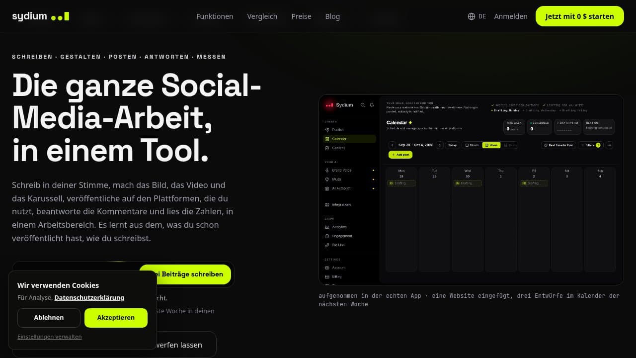 Sydium - Product screenshot