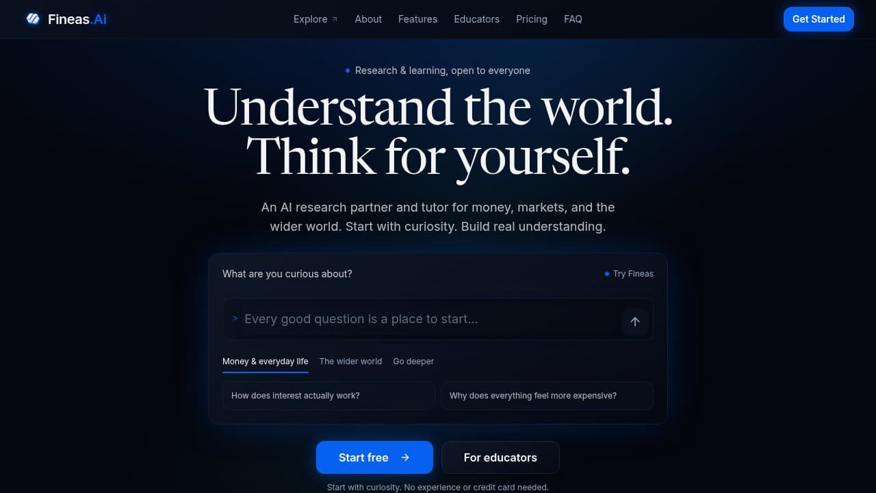 Fineas - Product screenshot