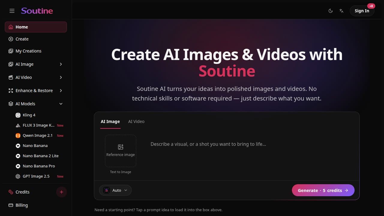 Soutine - Product screenshot
