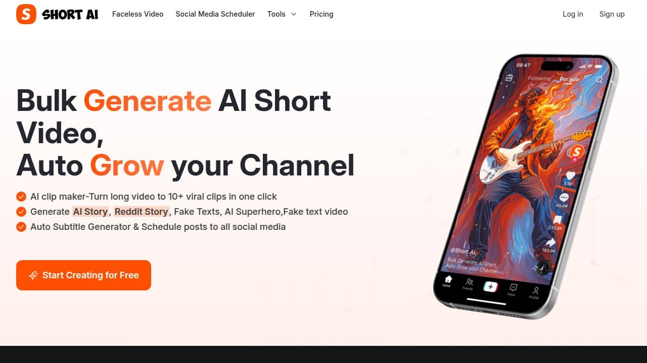 Short AI - Product screenshot