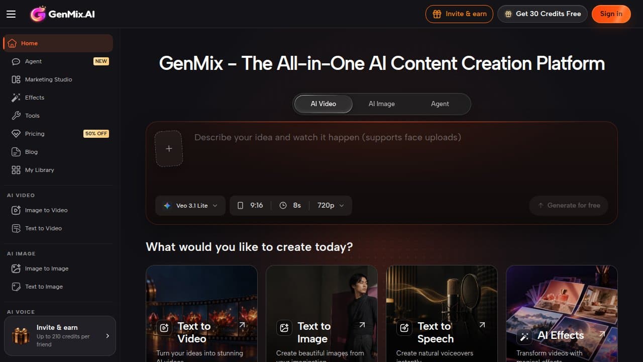GenMix - Product screenshot