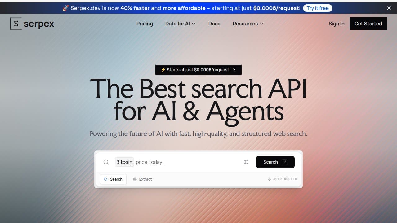 Serpex - Product screenshot