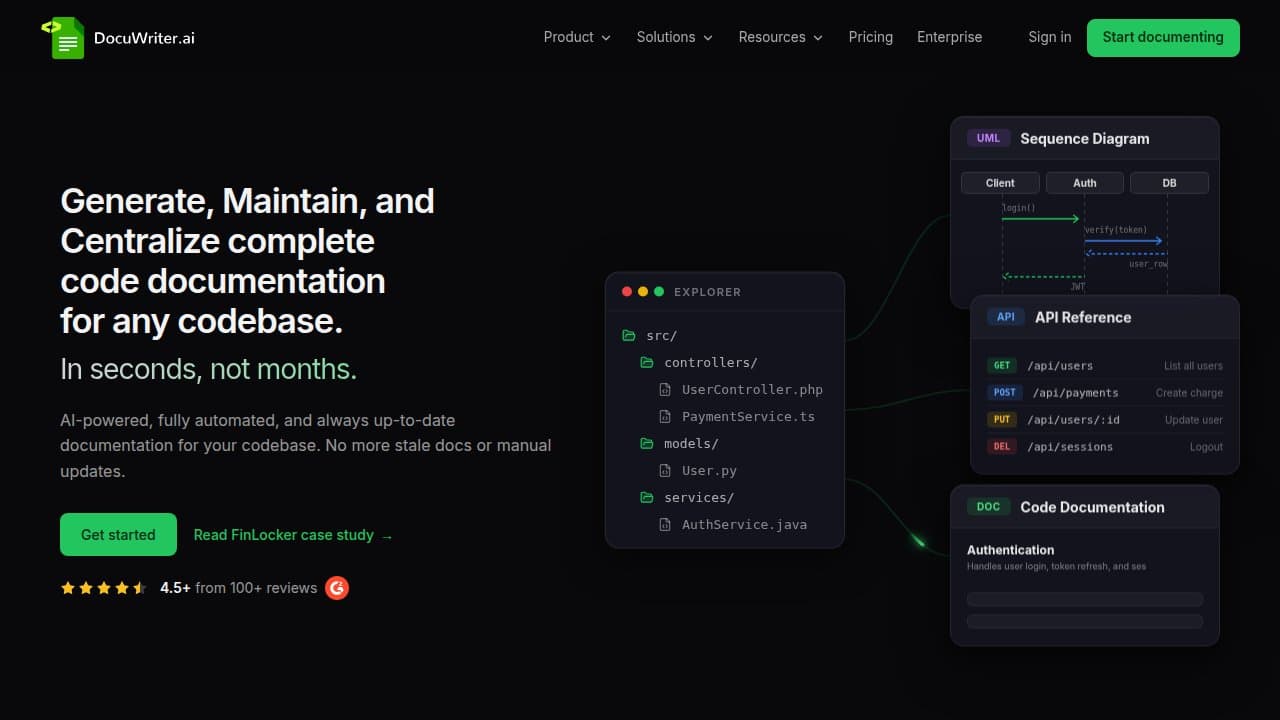 DocuWriter - Product screenshot