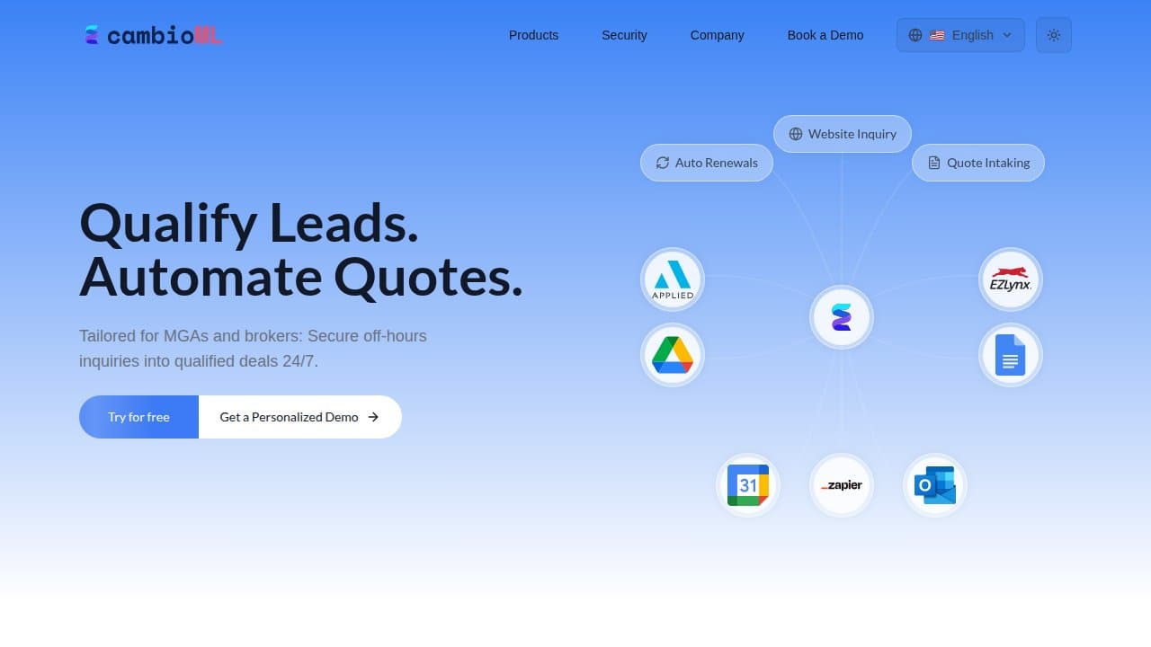 CambioML - Product screenshot