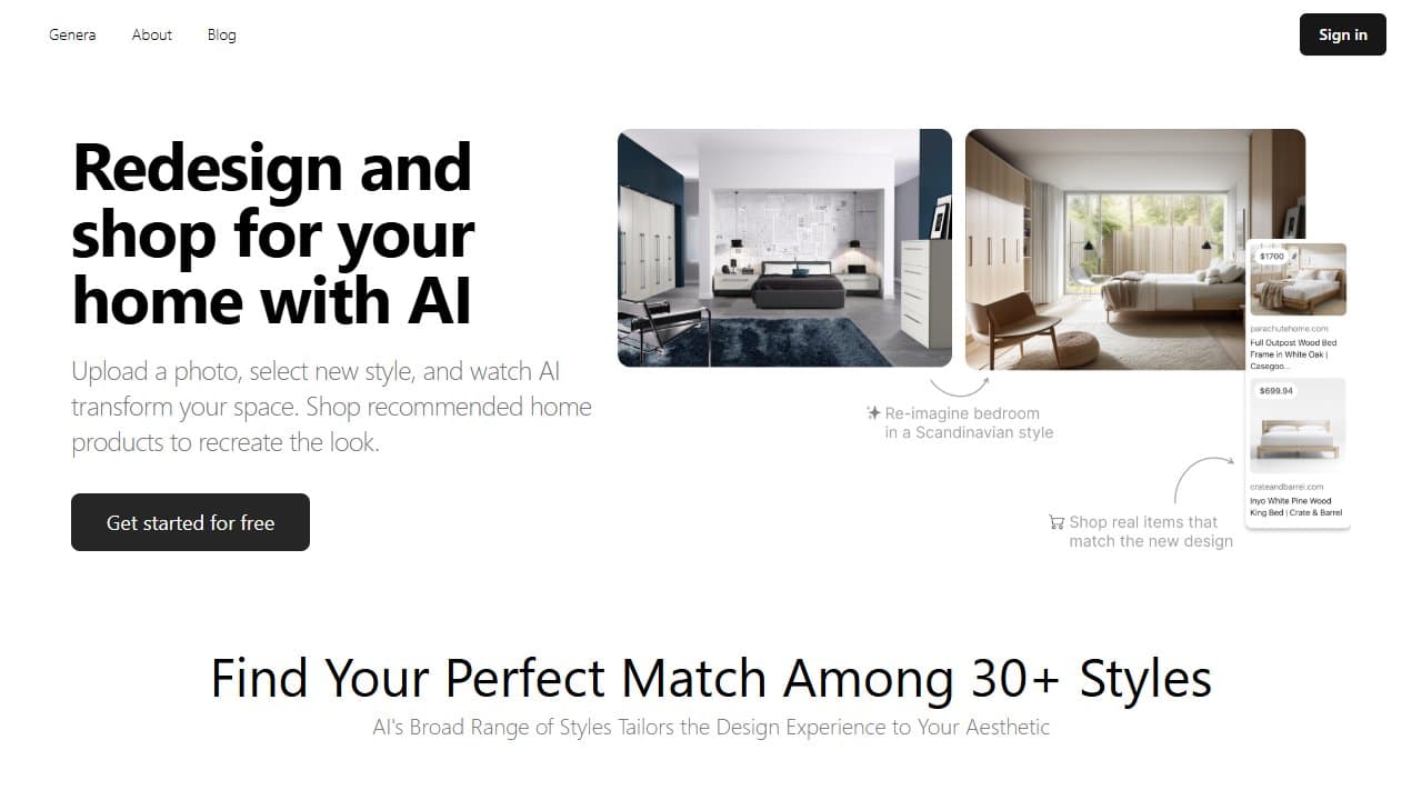 Genera.so - Product screenshot