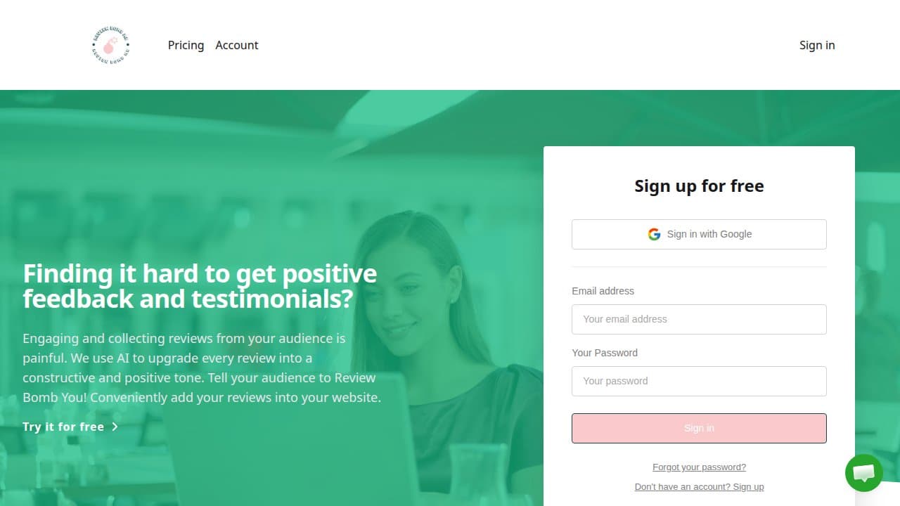 Review Bomb Me - Product screenshot