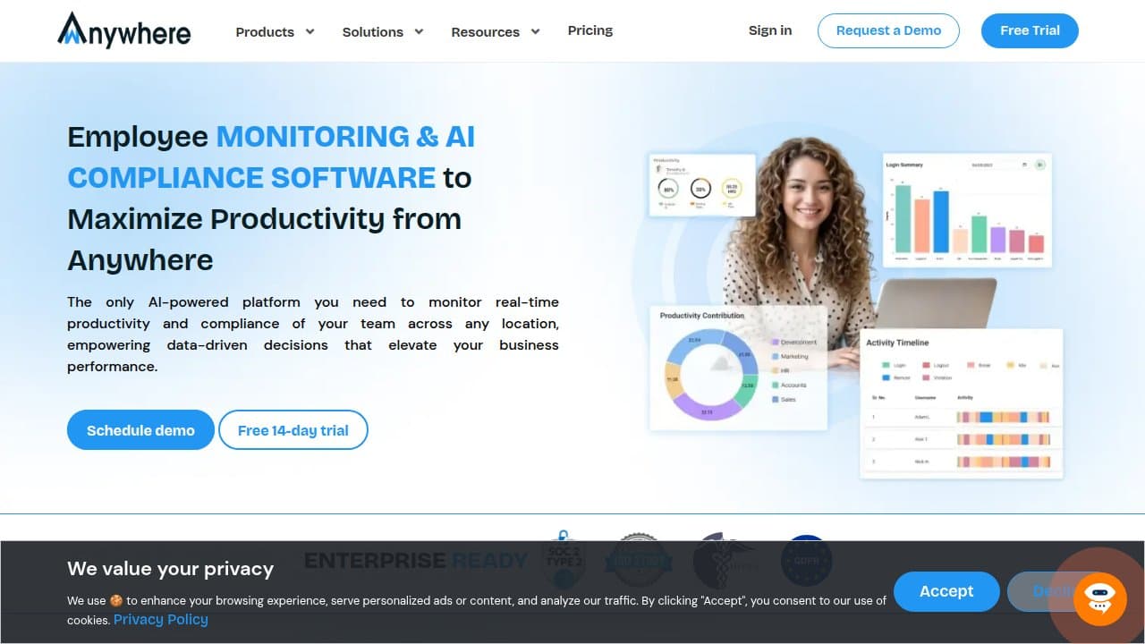 wAnywhere - Product screenshot