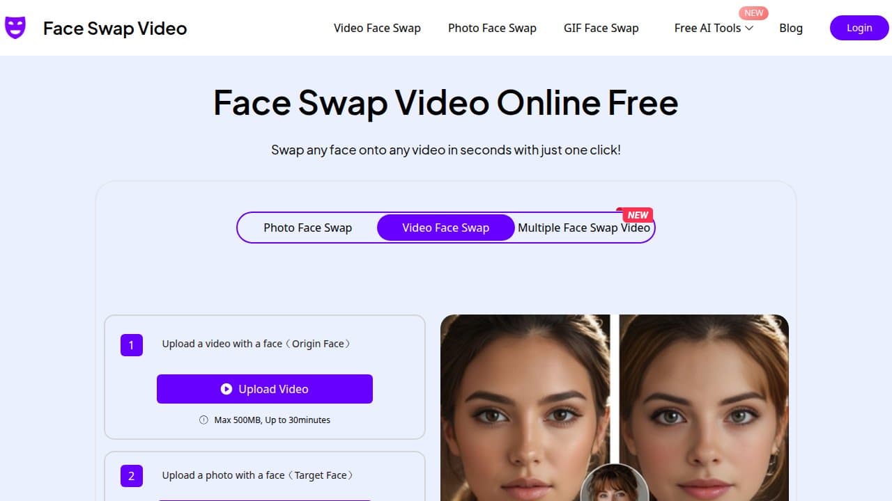 Face Swap - Product screenshot