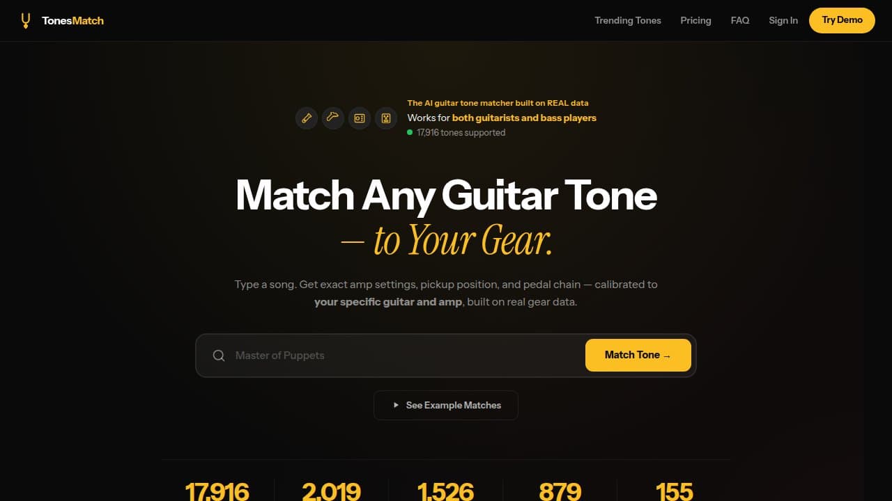 TonesMatch - Product screenshot