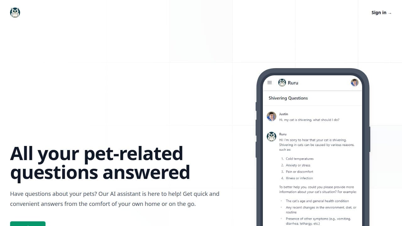 Ruru - Product screenshot