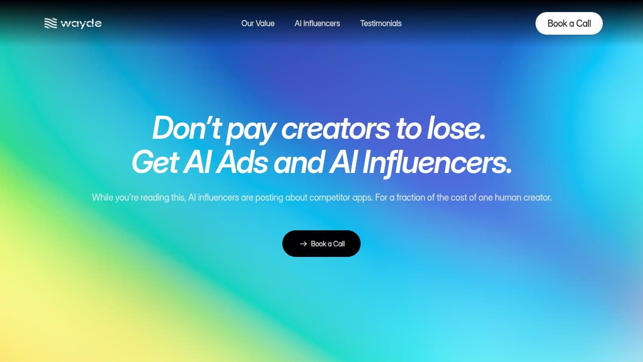 Wayde - Product screenshot